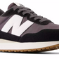 New Balance Women's 237 Black/White/Grey Running Sneakers - Size 6W
