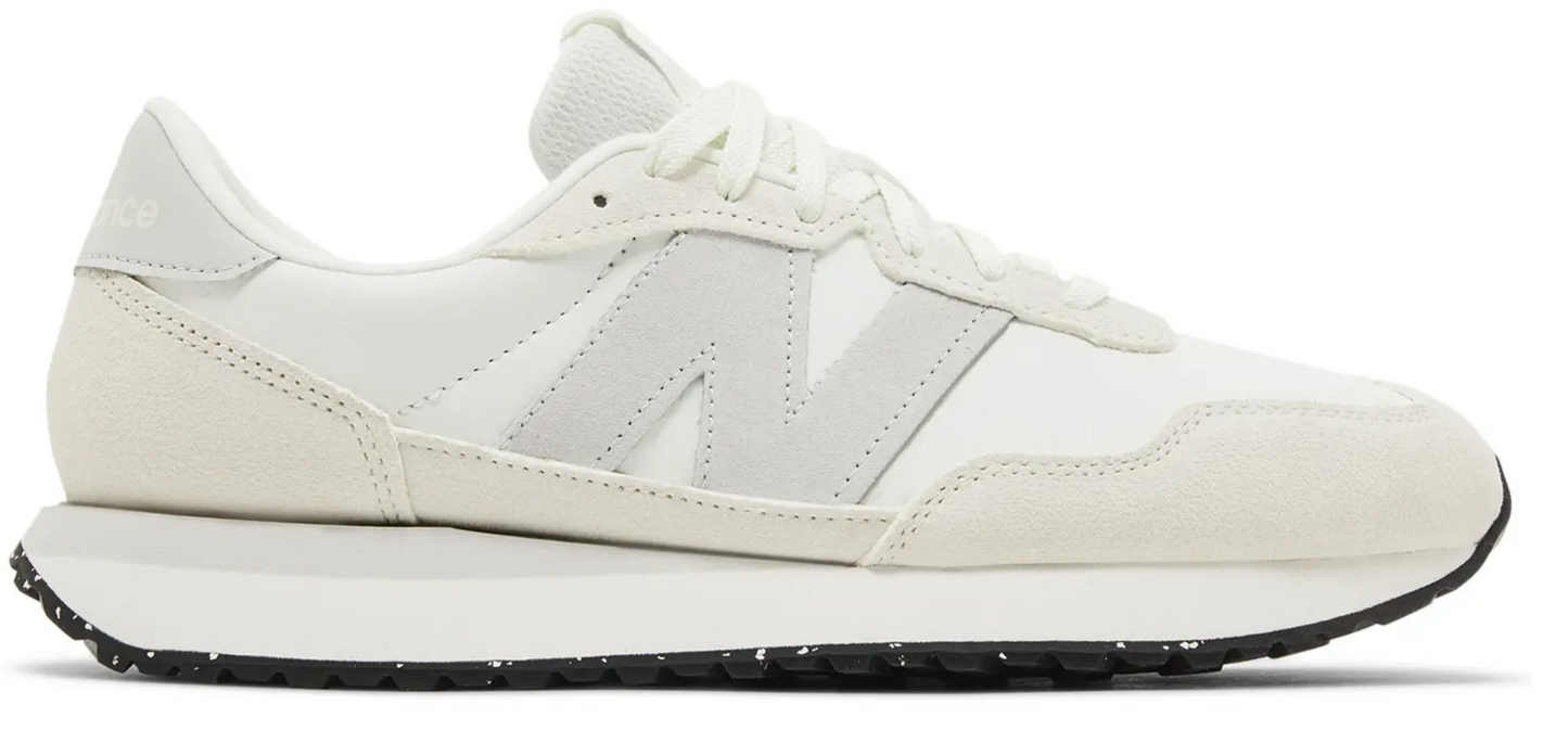 New Balance Women's 237 'White Grey Matter' Sneakers - Size 9W