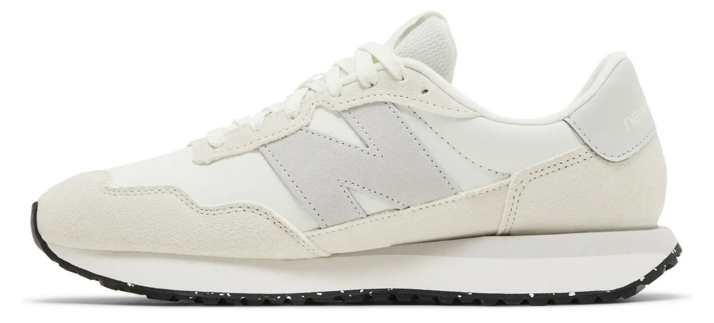 New Balance Women's 237 'White Grey Matter' Sneakers - Size 9W