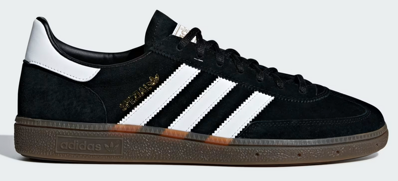 Adidas Handball Spezial 'Black White Gum' Men's Sneakers - Size 7M
