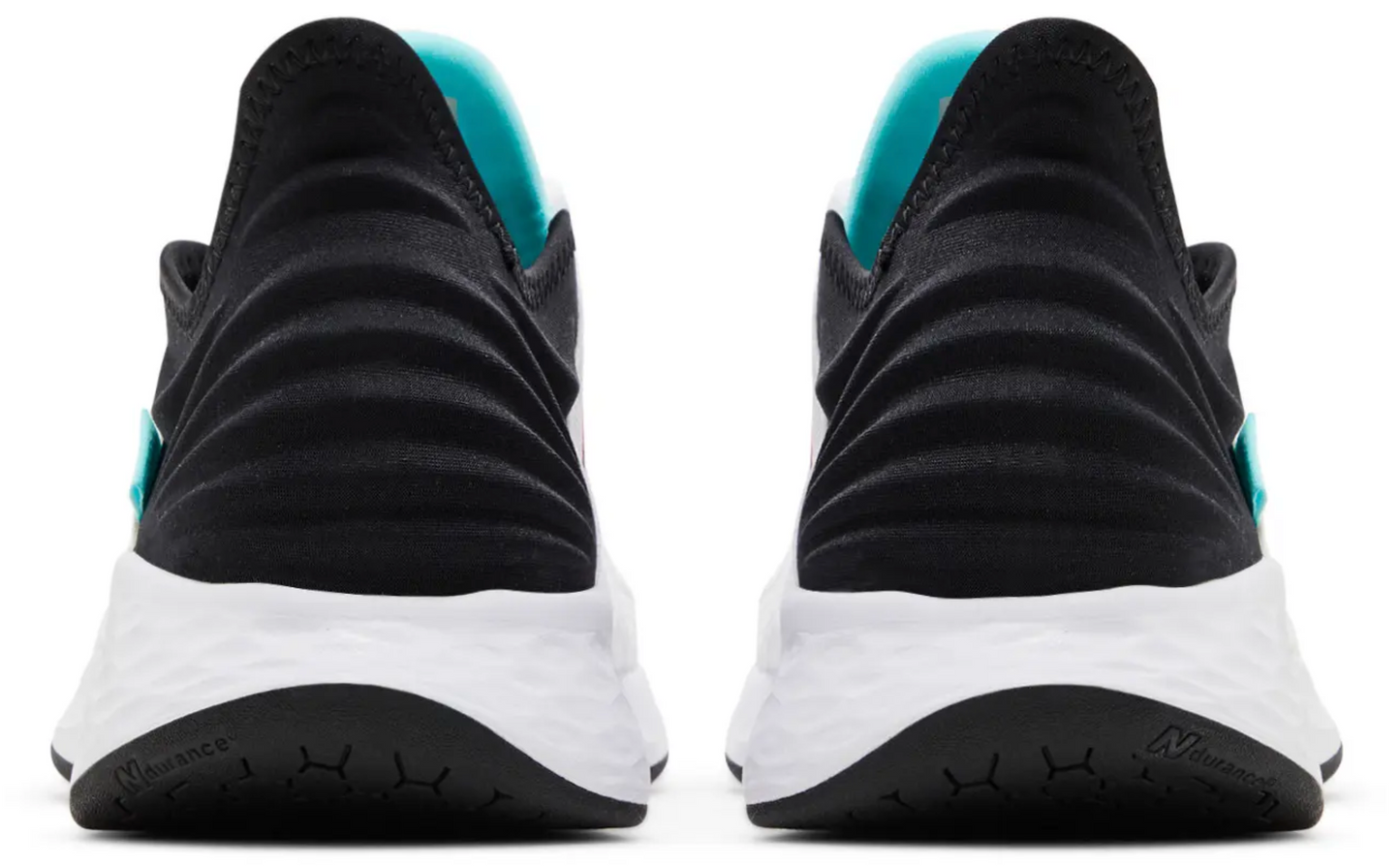 New Balance Women's Fresh Foam Roav 'White Black Surf' Sneakers - Size 6.5W