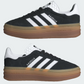 Adidas Women's Bold Gazelle 'Black White Gum' Sneakers - Size 11W