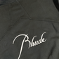 RHUDE Authentic Embroidered Crewneck Sweater-Vintage Black- Size Large MSRP:$680.00