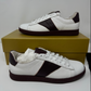 Rhude Court Shoe - White/Maroon MSRP $670