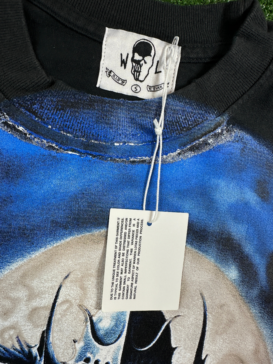 Warren Lotas ' The Protector' Black Men's T-Shirt - Size Medium