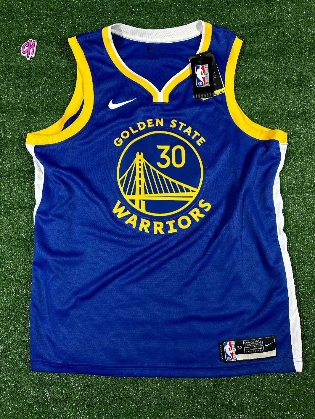Nike Dri-Fit NBA Golden State Warriors Stephen Curry Jersey - Size XL