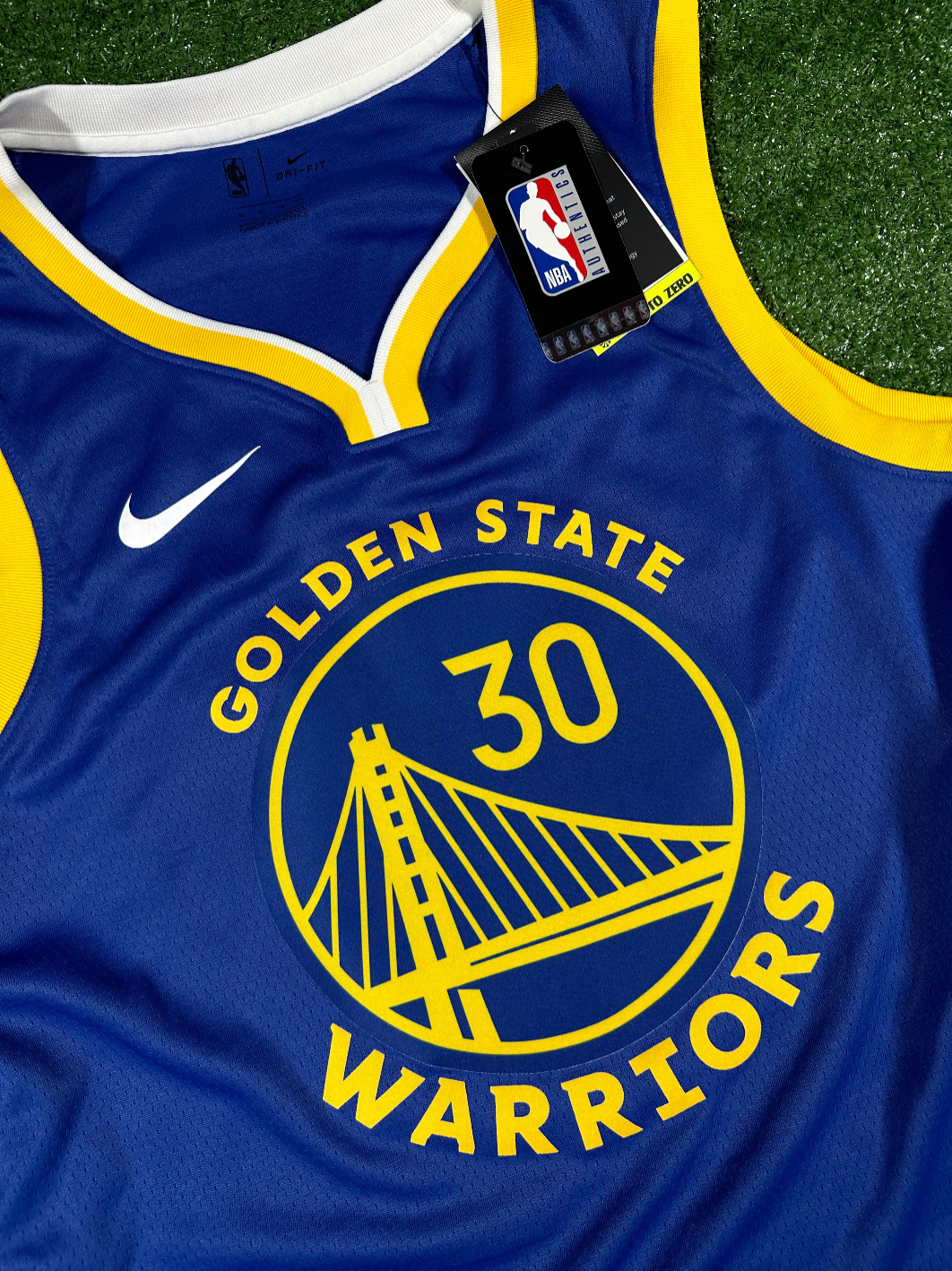 Nike Dri-Fit NBA Golden State Warriors Stephen Curry Jersey - Size XL