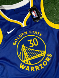 Nike Dri-Fit NBA Golden State Warriors Stephen Curry Jersey - Size XL