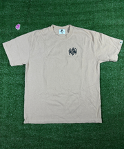 Warren Lotas 'Bat Logo' Men's Tan S/S T-Shirt - Size Medium