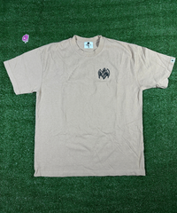 Warren Lotas 'Bat Logo' Men's Tan S/S T-Shirt - Size Medium