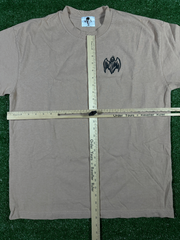 Warren Lotas 'Bat Logo' Men's Tan S/S T-Shirt - Size Medium
