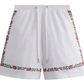 Kith Windowpane Eyelet Active Short 'White' Size Medium BRAND NEW