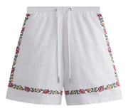 Kith Windowpane Eyelet Active Short 'White' Size Small BRAND NEW
