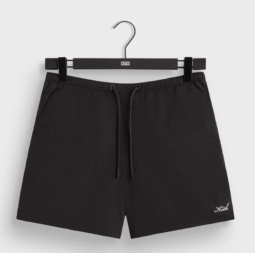 Kith Collins Swim Short Black Size Small BRAND NEW