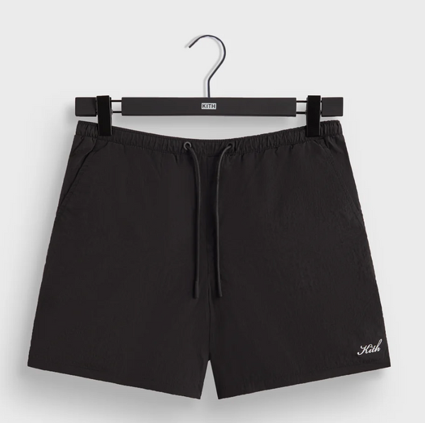 Kith Collins Swim Short Black Size Small BRAND NEW