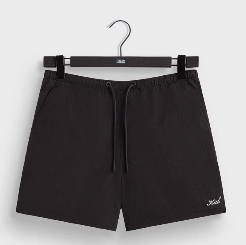 Kith Collins Swim Short Black Size Small BRAND NEW