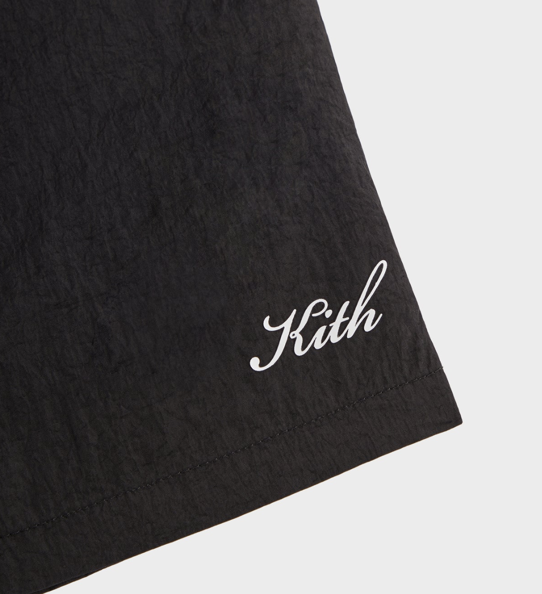 Kith Collins Swim Short Black Size Small BRAND NEW