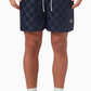 Kith Collins Nylon Pull-Up Drawstring Shorts - Nocturnal Navy - Size Small