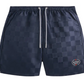 Kith Collins Nylon Pull-Up Drawstring Shorts - Nocturnal Navy - Size Small