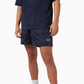 Kith Collins Nylon Pull-Up Drawstring Shorts - Nocturnal Navy - Size Small