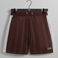 Kith Pinstripe Tricot Active Men's Shorts - Magma Red - Size Small