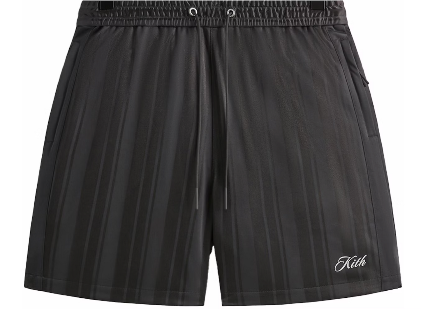 Kith Pinstripe Tricot Active Men's Shorts - Carbon - Size Small