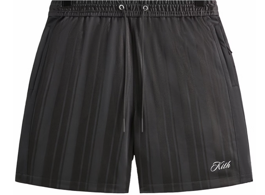 Kith Pinstripe Tricot Active Men's Shorts - Carbon - Size Medium