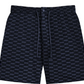 Kith Flocked Monogram Mason Short 'Nocturnal' Size Small BRAND NEW