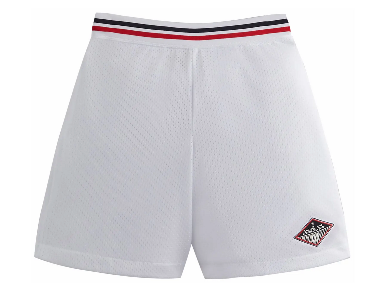 Kith X Wilson 'Kith & Kin' White Men's Basketball Shorts - Size Small