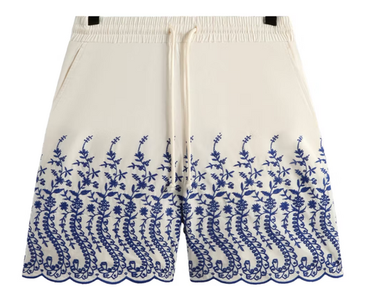 KITH Men's Floral Eyelet Lewis Short - Current - Size Small BRAND NEW