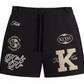 Kith Fleece Curtis Short Black Size Small BRAND NEW
