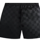 Kith Checkered Satin Collins Men's Shorts - Size Small