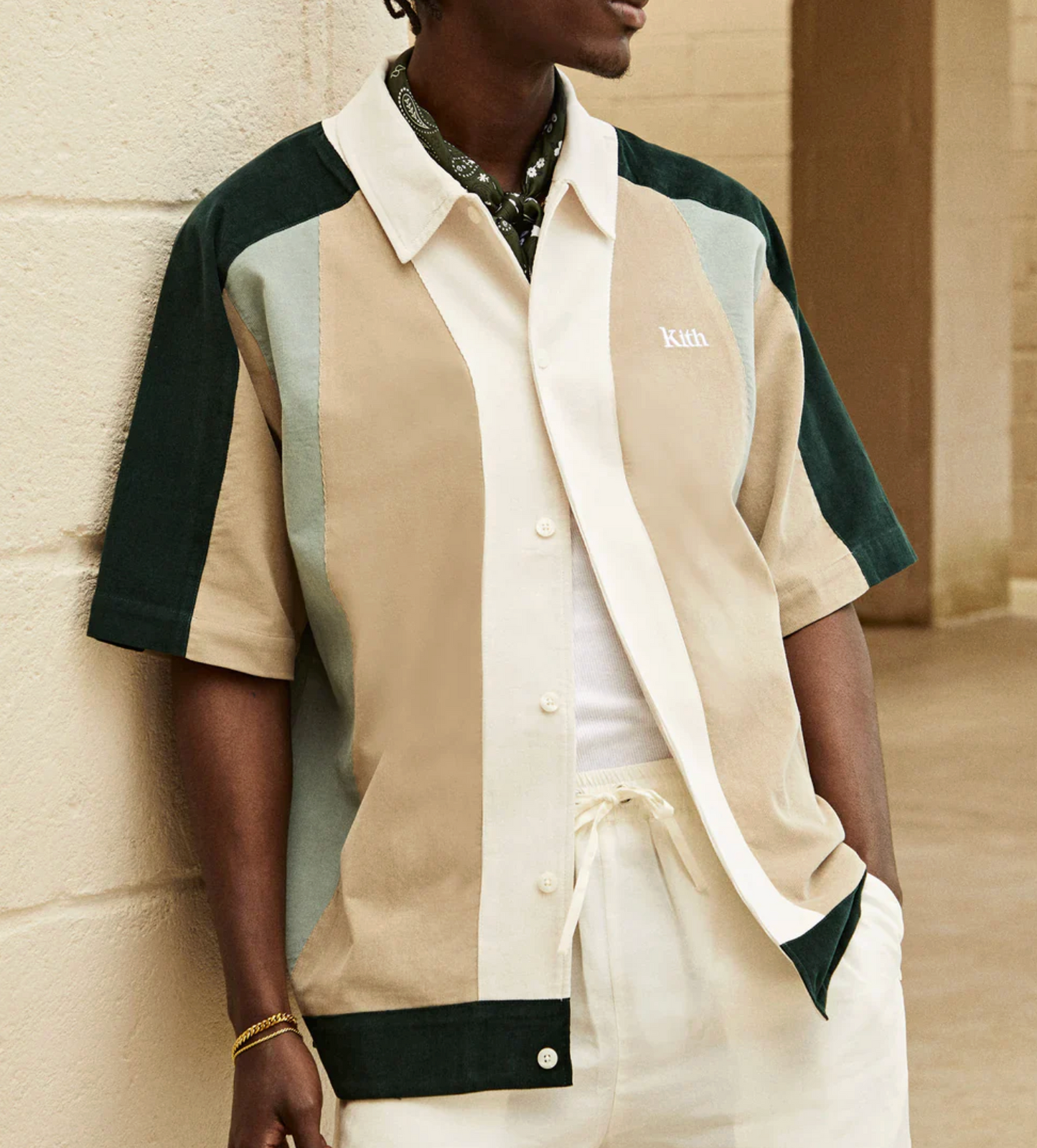 Kith Micro Cord Woodpoint 'Reverie' Button Down Shirt - Size Small