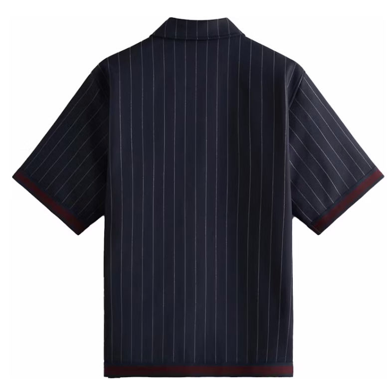 Kith Pinstripe Woodpoint Shooting Shirt Nocturnal Size Small BRAND NEW