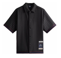 Kith Pinstripe Woodpoint Shooting Shirt Black Size Small
