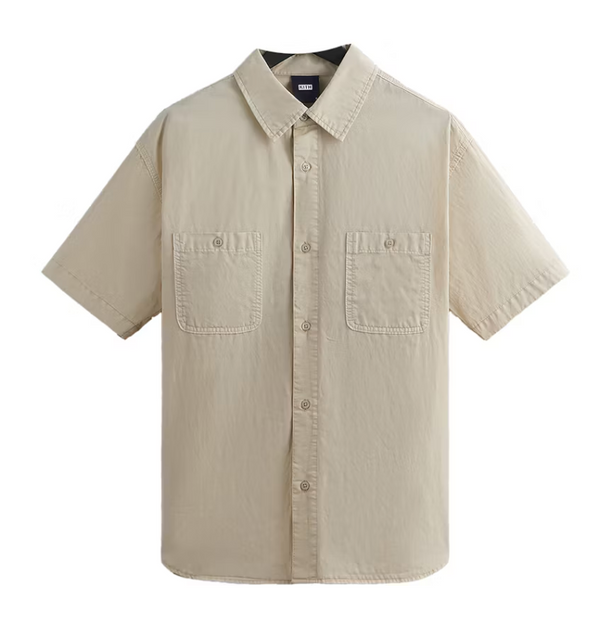 Kith Washed Cotton Apollo Shirt Oxide Size Small