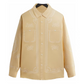 Kith Raw Hem Denim Apollo Shirt Blonde Size Medium
