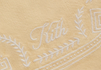 Kith Raw Hem Denim Apollo Shirt Blonde Size Small