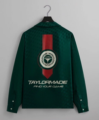 Kith x Taylormade Stinger Camp Collar Fairway Green Size Small BRAND NEW