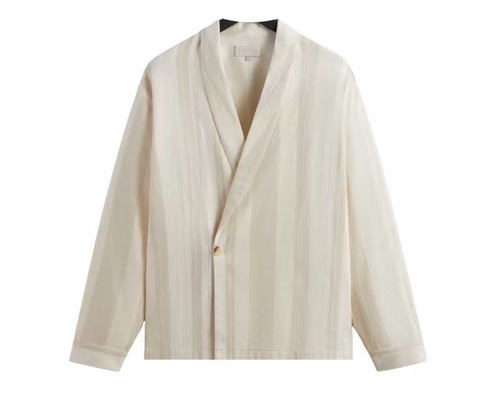 Kith Long Sleeve Thompson Crossover Shirt Hallow Size Small BRAND NEW