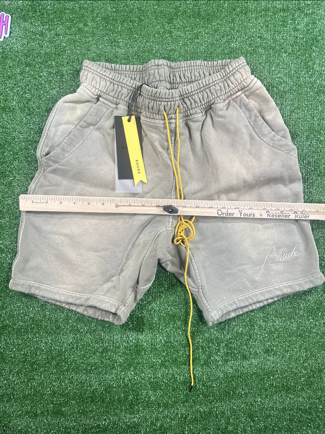 RHUDE 'Sundry Elephant' Men's Sweatshorts - Size Small