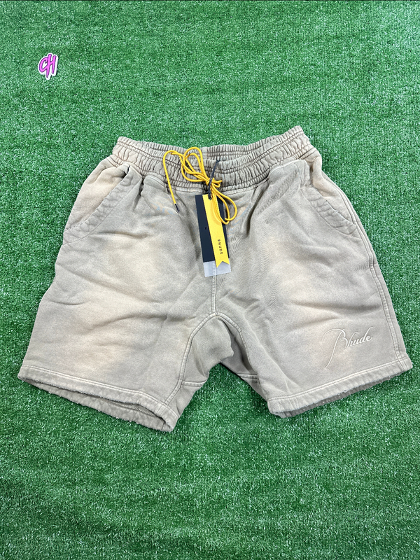 RHUDE Authentic Mens Sweatshorts 'Sundry Elephant' Size Medium Shorts MSRP:$675.00