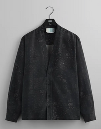 Kith Cupro Linen Sullivan Gi Shirt - Black Size Medium