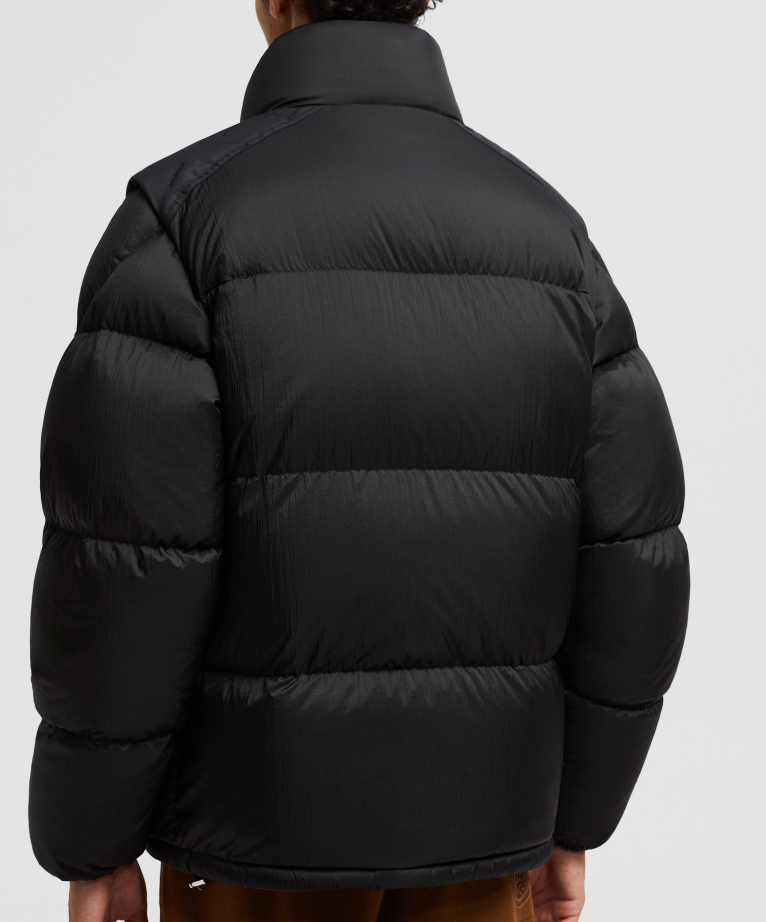Moncler Verone 1 Reversible Monogram Black	 Jacket Size 5