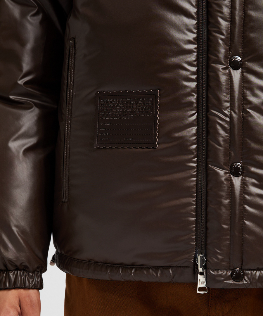 Moncler Verone 1 Reversible Monogram Black	 Jacket Size 5