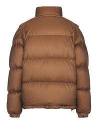 Moncler Verone 1 Reversible Monogram Brown Puffer Jacket Size 5