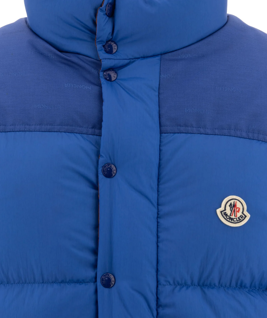Moncler Verone 1 Reversible Monogram Blue Jacket