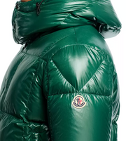 Moncler Karakorum Ripstop Convertible Down Jacket Green Size 6