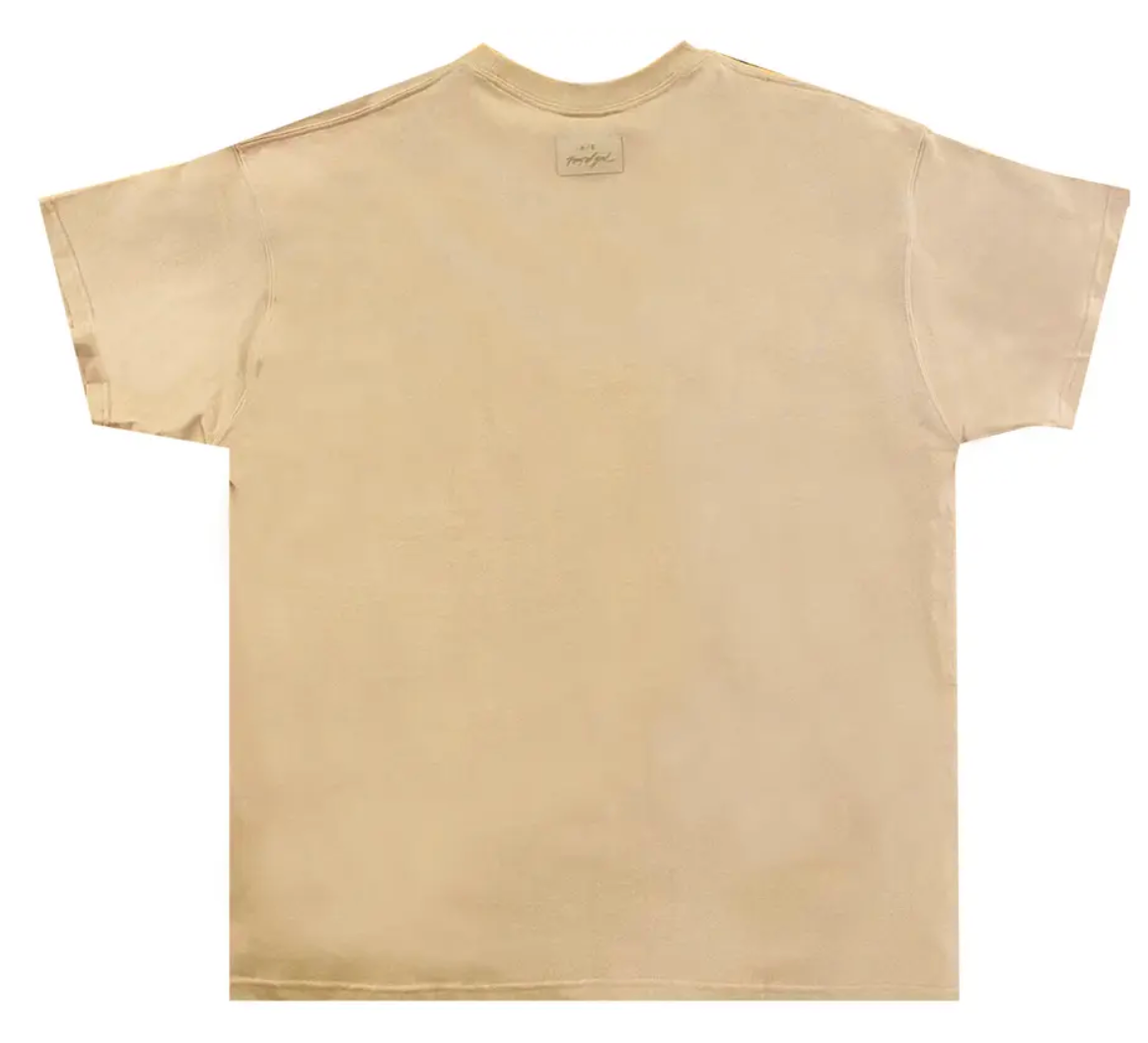 Fear of God x Nike Warm Up T-shirt Oatmeal Size Small BRAND NEW