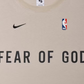 Fear of God x Nike Warm Up T-shirt Oatmeal Size Small BRAND NEW